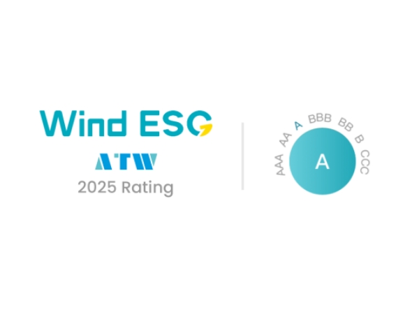 ATW (688516.SH), Rüzgar ESG Derecelendirmesini A'ya Yükseltmeyi Başardı